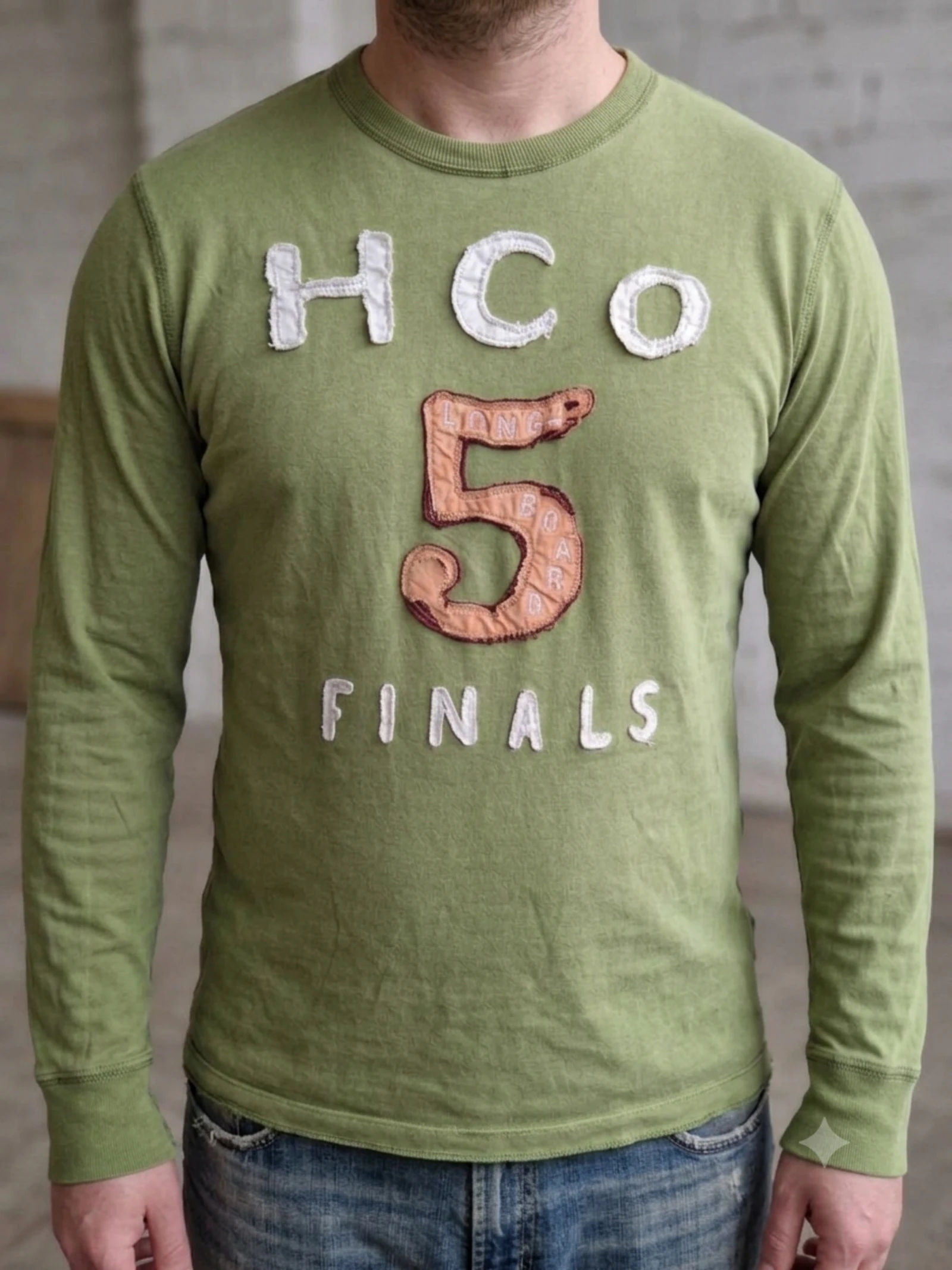 Moletom leve / Camiseta de outono grossa Hollister – photo 2
